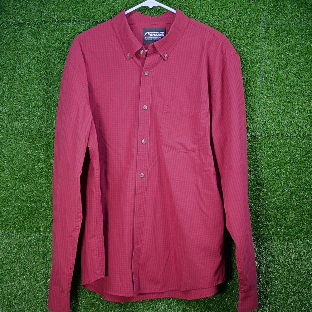 Mountain Khakis Classic Fit Button Up Shirt - men's‎ Size XL